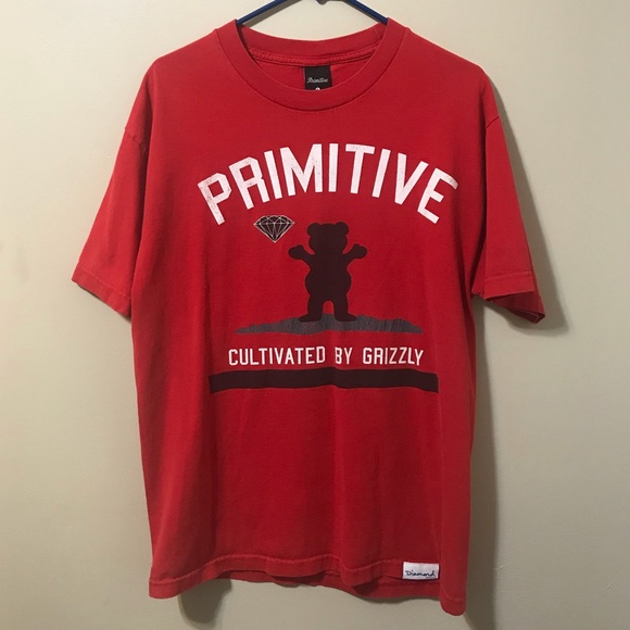 Red primitive/ Diamond supply Co. shirt - Picture 1 of 5
